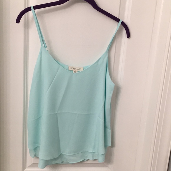 Mint tank top - Picture 1 of 2